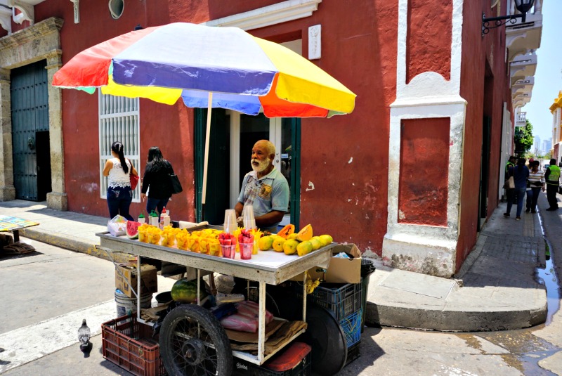 Fruit Stand Man